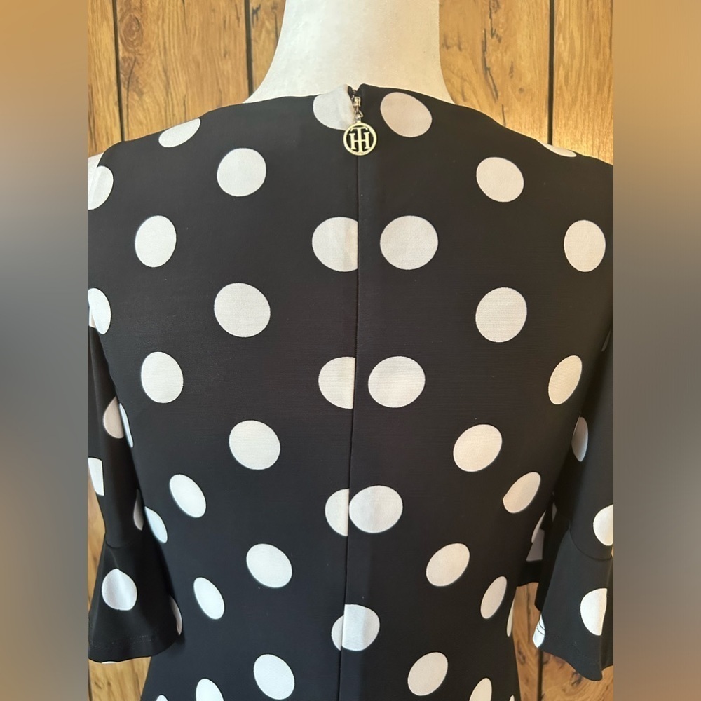 Tommy Hilfiger White Polka Dot Dress size 4 - Picture 7 of 16